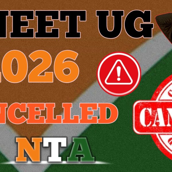 NEET UG 2026 CANCELLED