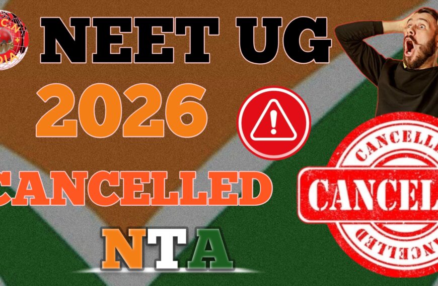 NEET UG 2026 CANCELLED